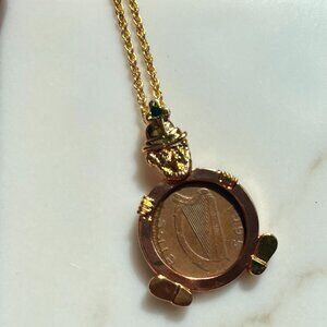 Irish Penny Necklace